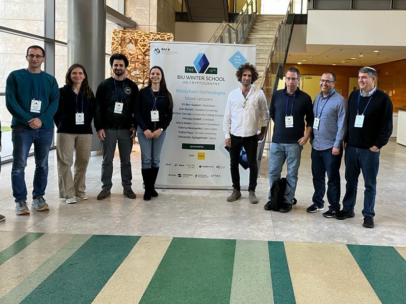 Department researchers at an academic event